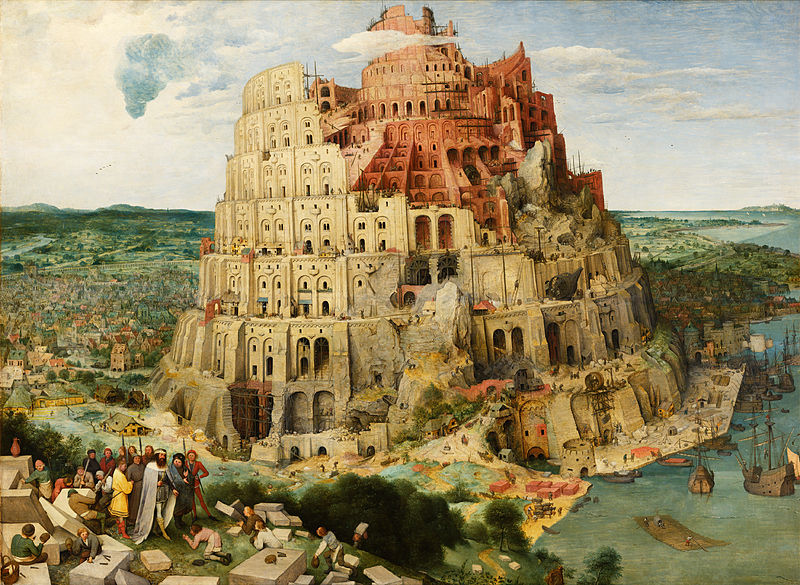 Representation of the Tower of Babel
